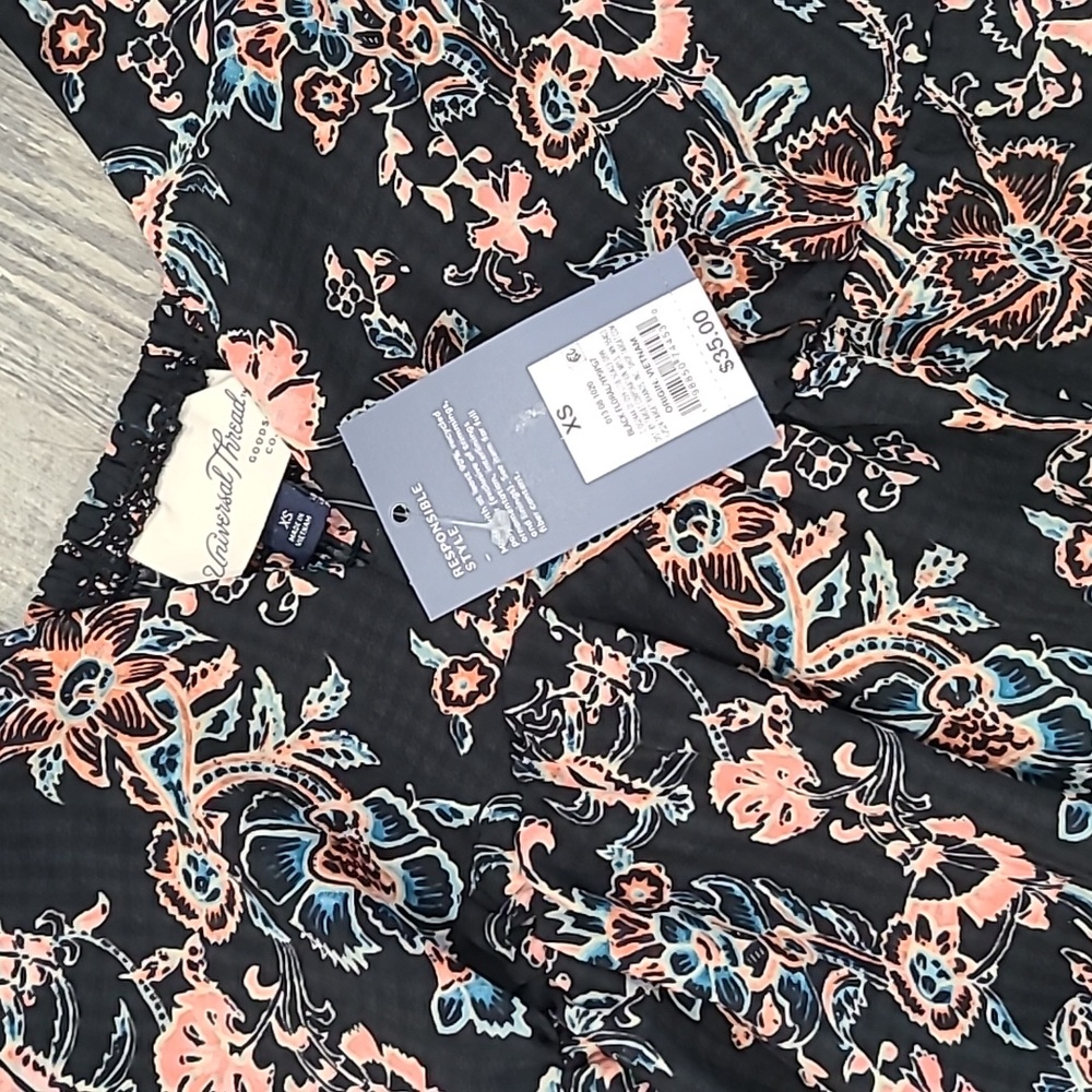 Universal Thread Flutter Short Sleeve Maxi A-Line… - image 5